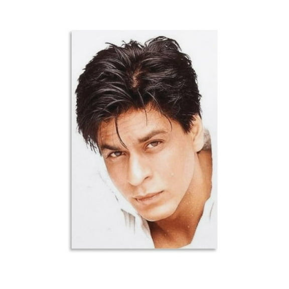 Shah Rukh Khan Poster Young Canvas Wall Art Prints Poster Gifts Photo Picture Painting Posters Room Decor Home Decorative 16x24inch(40x60cm)