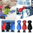 thumbnail image 4 of HOARBOEG Gant Imperméable Chaud et Grattoir à Glace (Clearance, Rouge), 4 of 6
