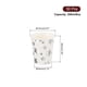 thumbnail image 2 of Vasos de papel desechables, paquete de 50, vasos decorativos de 9 oz para fiestas, para café, té, leche (estrella plateada), 2 of 6
