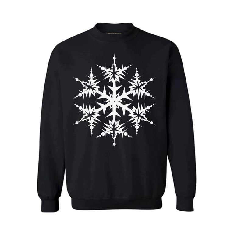 Awkward Styles Snowflake Sweater Snowflake Christmas Sweatshirt Christmas Snowflakes  Sweater Snowflake Christmas Sweatshirt for Men and for Women Christmas  Snowflakes Holiday Sweatshirt - Walmart.com
