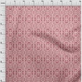 thumbnail image 4 of oneOone Cotton Cambric Red Fabric Ikat Sewing Craft Projects Fabric Prints By Yard 56 Inch Wide, 4 of 6
