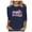 Navy, variant on Easter T Shirts for Womens Easter Day Cartoon Bunny 3/4 Sleeve Tee Shirt Trendy Work Clothes