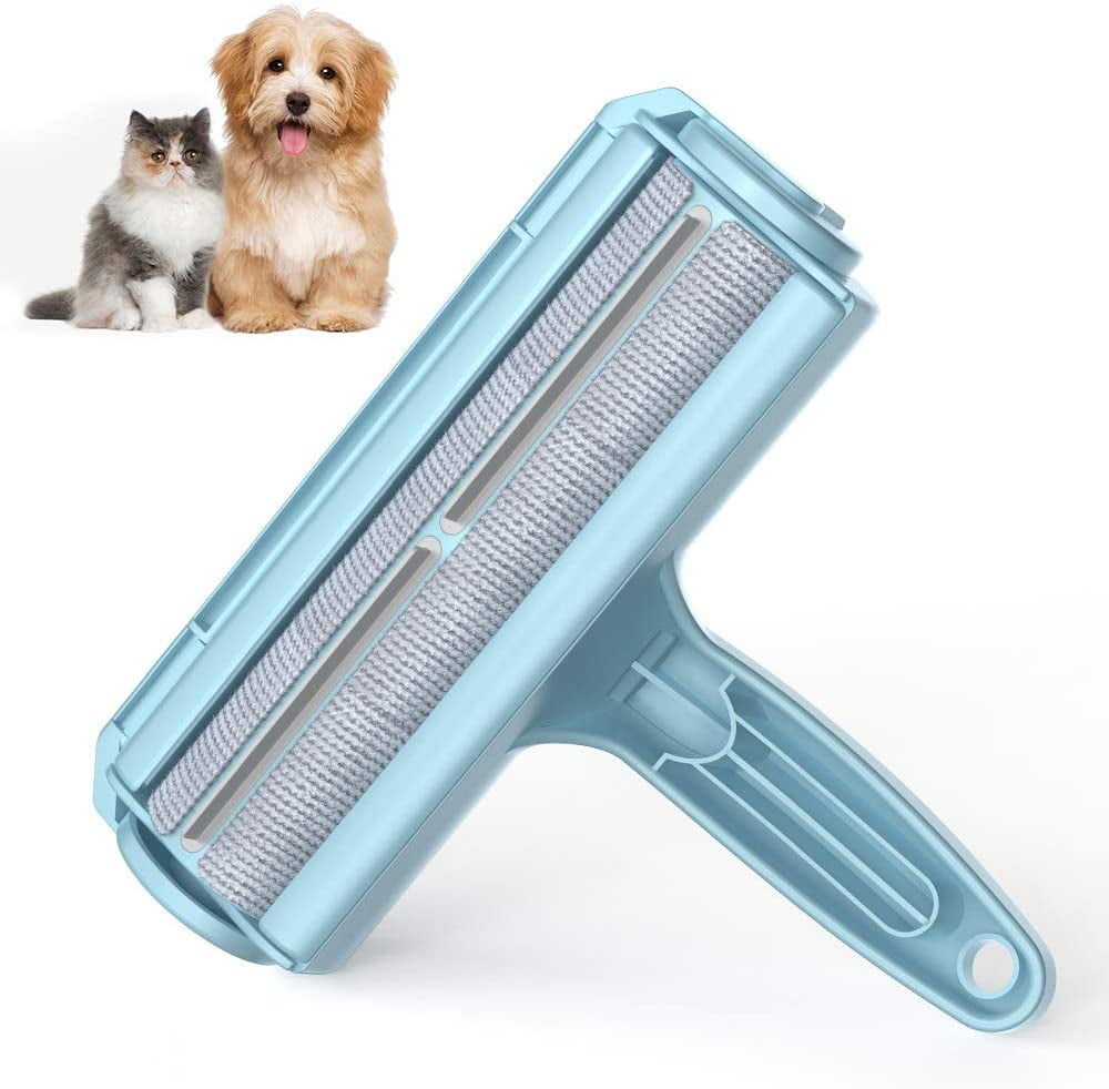 Pet Hair Remover Roller - Dog & Cat Fur Remover with Self-Cleaning Base -  Efficient Animal Hair Removal Tool - Perfect for Furniture, Couch, Carpet,  Car Seat 