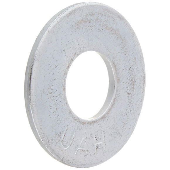 Lavadora plana de zinc Hillman de 5/8 pulgadas, paquete de 25