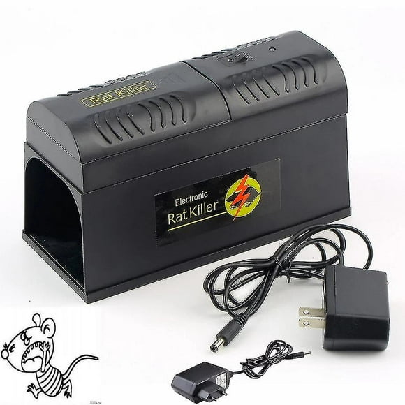 Electronic Rat Trap Mice Mouse Rodent Killer Electric Shock High Voltage Pest Control Rat Trap Zapper Reject Rejector Eu Us Plug