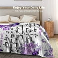 thumbnail image 6 of Yibo Best Gifts for Grandma Blanket Flannel Soft and Comfortable Anti-static Bed Sofa Blanket, 6 of 8