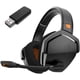 thumbnail image 1 of Auriculares inalámbricos para juegos con micrófono para PS5, PS4, PC, Mac, Auriculares Gamer 3 en 1 con micrófono, Inalámbricos de 2,4 GHz para consola Playstation, Modo Bluetooth para Switch, Modo, 1 of 5