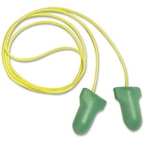Howard Leight, HOWLPF30, Low Pressure Foam Ear Plugs, 100 / Box, Green,Yellow