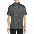 thumbnail image 4 of Ben Hogan Men's and Big Men's Performance Short Sleeve Confetti Print Golf Polo Shirt, up to 5XL, 4 of 6