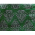 thumbnail image 5 of oneOone Georgette Viscose Green Fabric Block Sewing Material Print Fabric By The Yard 42 Inch Wide-88, 5 of 5