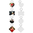 thumbnail image 4 of ZPAQI 36 Pcs Sublimation Heat Transfer Keychains Double-Side Printed Jewelry Making, 4 of 14
