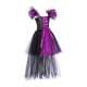 thumbnail image 4 of Vestido sin mangas con cuello redondo hasta la rodilla para niños de Europa y Estados Unidos, vestido de princesa de malla, ropa de juego de rol de payaso de Halloween, ropa de actuación para fiestas, 4 of 4