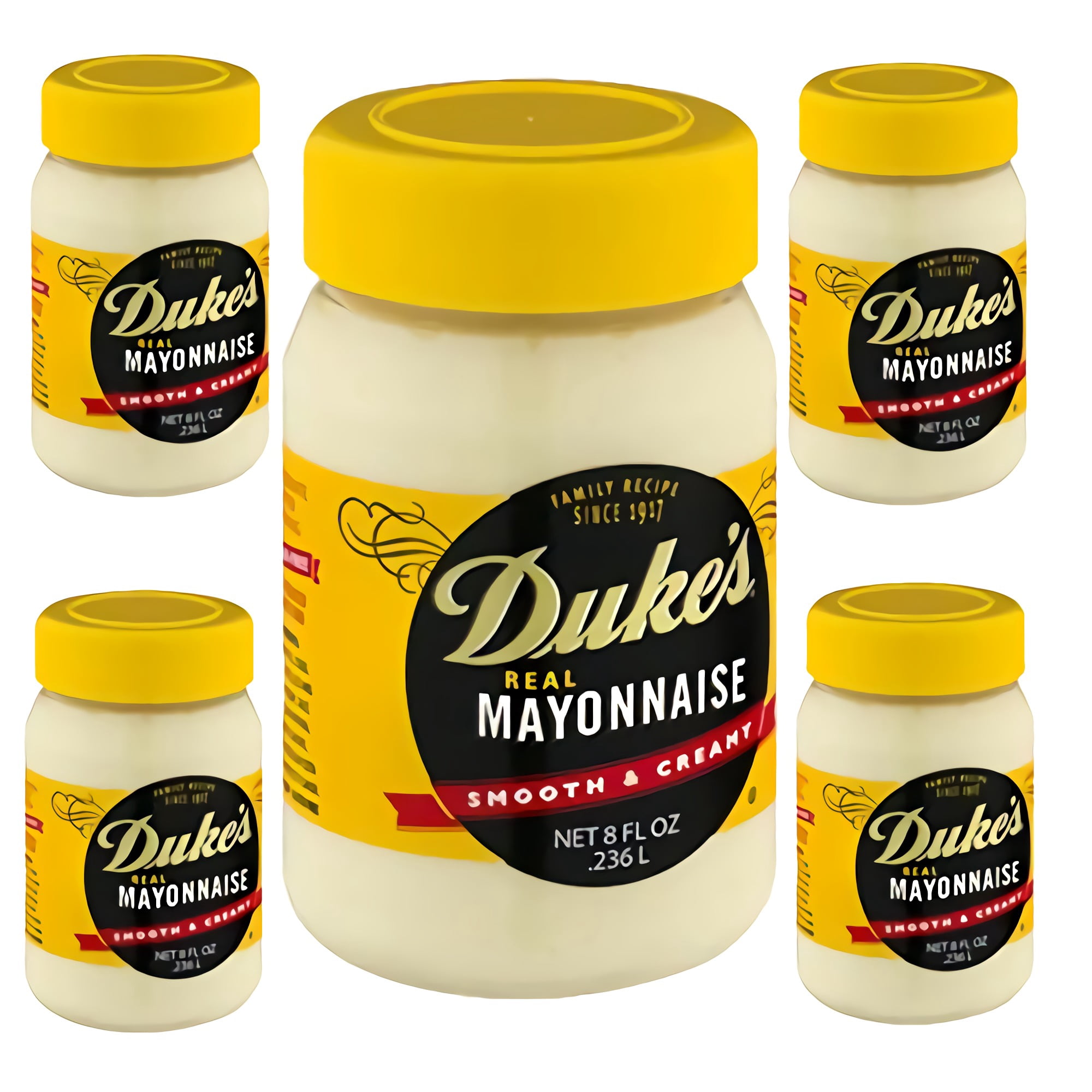 Smooth and Creamy Mayonnaise by Duke's, 8 Ounce (6 Pack)