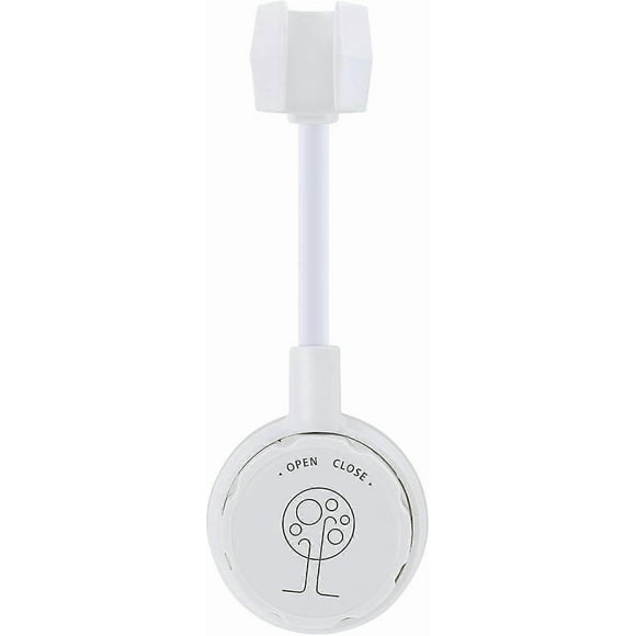 shower head holder suction cup handheld showerhead bracket 360 white