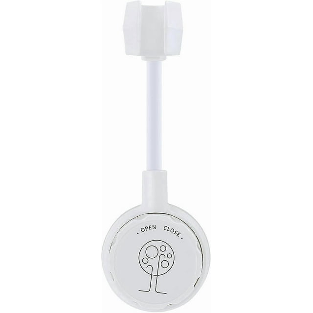 shower head holder suction cup handheld showerhead bracket 360 white
