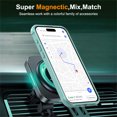 thumbnail image 5 of ELEHOLD for iPhone 14 Plus Case Matte Translucent Cover with 360° Rotatable Foldable Ring Holder Stand Strong Magnetic Compatible with MagSafe Shockproof Protection Case,blue, 5 of 7