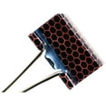 thumbnail image 3 of JAM Paper Binder Clips, Peach & Blue Honeycomb, 10/Pack, Small, 19mm, 3 of 3