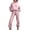 Purple, variant on Yyeselk Women Hoodies Sweatsuit Long Sleeve Hooded Matching Joggers Sweatpants 2 Piece Tracksuit Sets