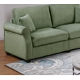 thumbnail image 6 of Modern Simple Corduroy 2-Piece Sofa Set 77"x34"x35H for Living Room with Pillows, 6 of 10