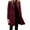 Red, variant on Siilsaa Women's Blazers & Suit Jackets Open Front Cardigan Jacket Work Office Blazer Coffee,2XL