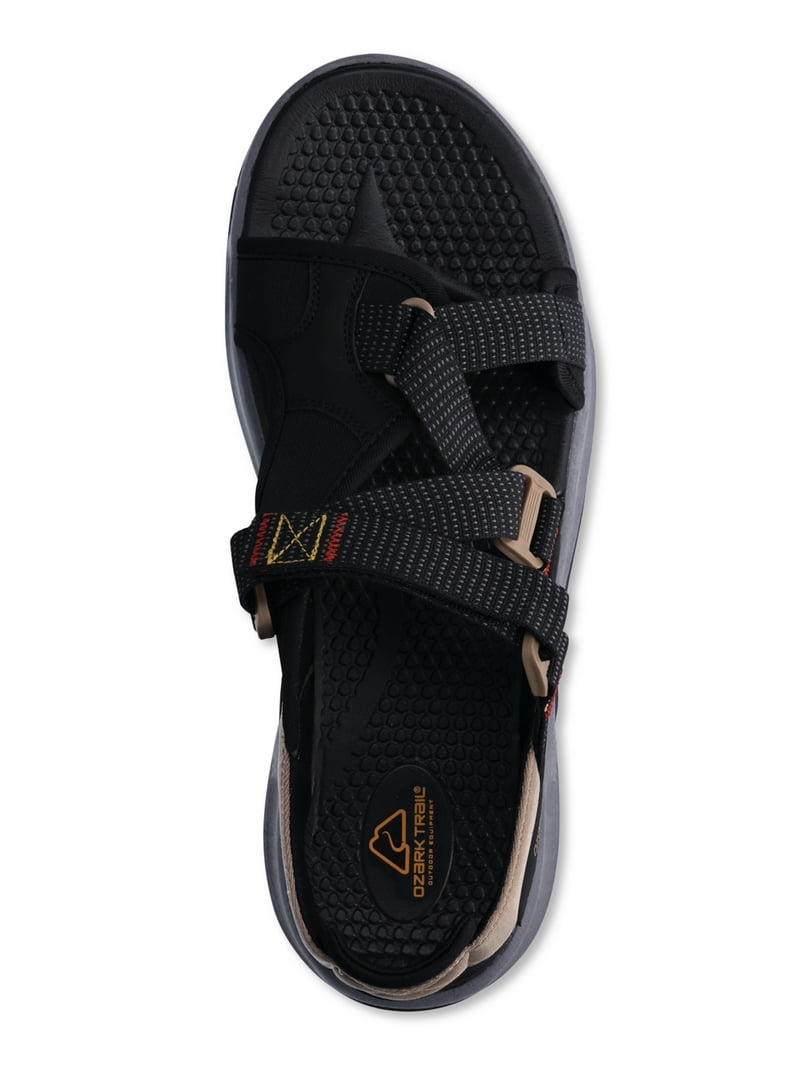 新作【 】 Toe Cross Strap Flat Sandals for Men Ozark Trail Men's Trek Cross Strap Sandal - Walmart.com