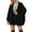 Black, variant on Bibifish Womens Cardigan Sweaters Oversized Open Front Long Sleeve Sweaters Fall Winter Solid Color Soft Streetwear Knit Outerwears