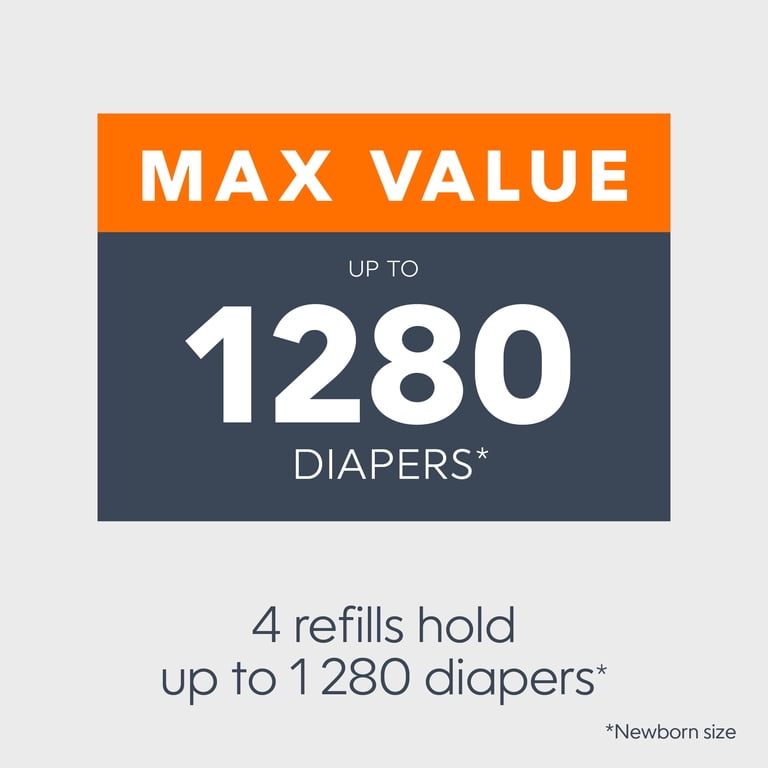 Diaper Genie Essentials Round Refills, 4-Pack photo 4