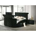 thumbnail image 4 of LiviNest Queen Bed with TV Lift: Modern Upholstered Bedroom Set - Built-in Electric Fireplace & Storage System for Small Luxury Apartments, 4 of 6