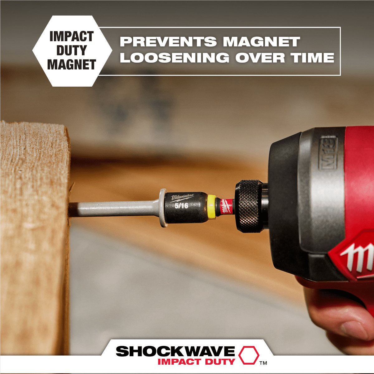 Milwaukee Tool 6 Piece SHOCKWAVE Impact Duty 6 Inch  Magnetic Nut Driver Set