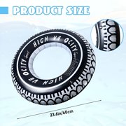 BESTSKY 4 Pack Inflatable Tire Pool Float for Adults Inflatable 32