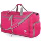 thumbnail image 1 of Bolso de viaje plegable Bago de 60 L, impermeable y liviano, rosa, 1 of 8