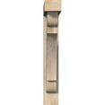 thumbnail image 2 of Ekena Millwork 5 1/2"W x 28"D x 36"H Olympic Block Smooth Bracket w/ Offset Brace, Douglas Fir, 2 of 25