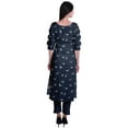 thumbnail image 2 of Moomaya Womens 2-Piece Cotton Printed Kurta With Pants Indian Ethnic Suit Dress, 2 of 7