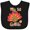 AB-Black, variant on Inktastic My 1st Gobble with Turkey Face Boys or Girls Baby Bib