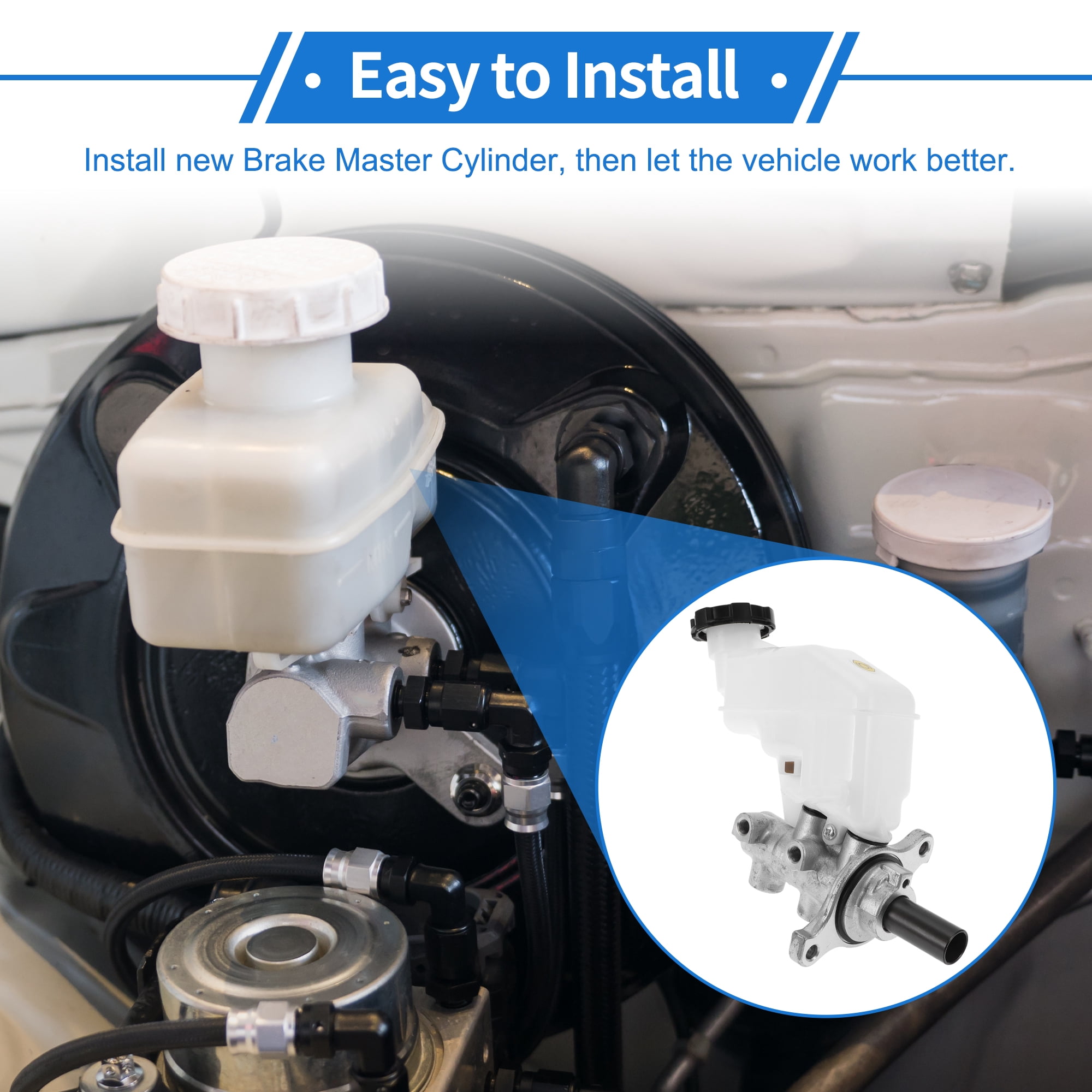 Unique Bargains Brake Master Cylinder for Hyundai Elantra 2011-2014 with Reservoir