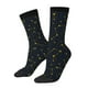 thumbnail image 1 of Balery Constellation Calcetas Largas con Estampado para Hombre y Mujer – Suaves y Transpirables, Talla Única (US 5-11), 1 of 6