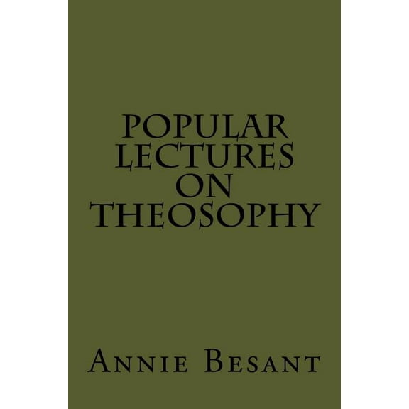 Popular Lectures on Theosophy, (Paperback)