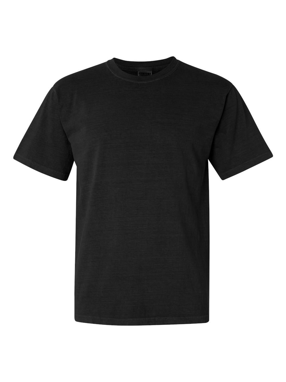 Comfort Colors Garment Dyed Heavyweight T Shirt 1717 Black Size S