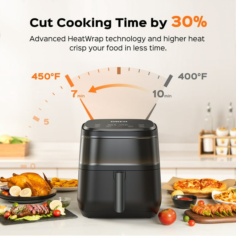 Dreo ChefMaker Combi Fryer, Cook like a pro with just the press of a  button, Smart Air Fryer Cooker with Cook probe, Water Atomizer, 3  professional cooking modes, 6 QT 