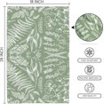 thumbnail image 4 of Sage Green Leaves Kitchen Towels Set of 2 Dish Towels Kitchen Hand Towels Absorbent Dish Towels Quick Dry Microfiber Cloth Dish Towels for Kitchen Drying Towel 18" x 26",Summer Plant Eucalyptus, 4 of 6