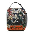 thumbnail image 3 of My Hero Academy Lunch Bag Anime Lunch Tote Bag Reusable Insulated Lunch Box Portable Lunch Bento Box For College Work Office Picnic 10*8*4 Inch, 3 of 9