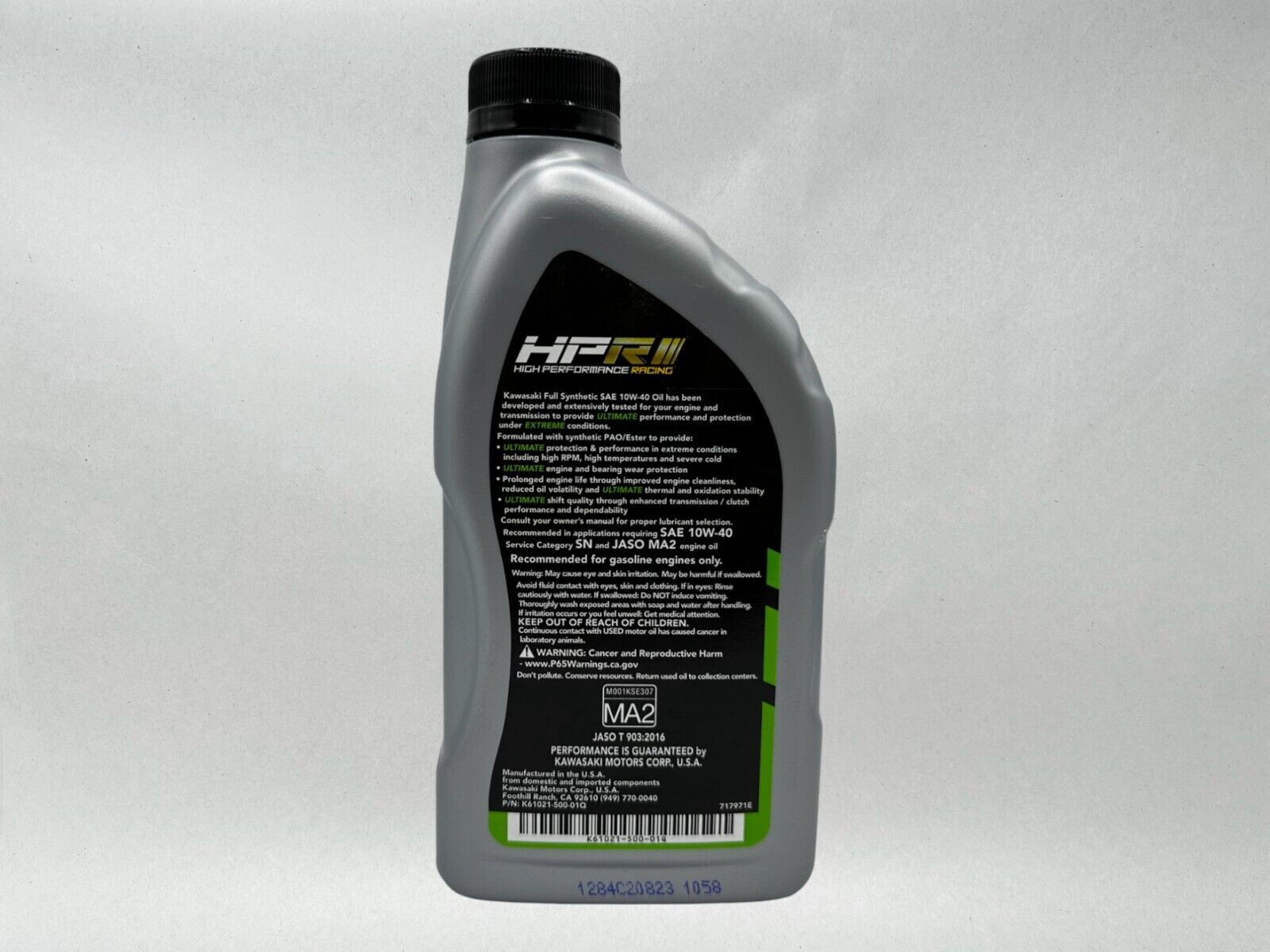 Cyclemax Full-Synthetic KPO Tune-Up Kit fits 2018-2024 Kawasaki NINJA 400