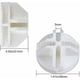 thumbnail image 2 of (blanc) Systme De Garde-robe 40 Pices Cube De Fil Cube De Rangement En Plastique Abs Connecteur D'unit De Rangement Cube De Fil Modulaire Cube En, 2 of 5