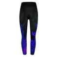 thumbnail image 2 of Juslio Pants for Women Sweat Running Print Elastic Yoga High Waisted Blue Womens Leggings, 2 of 6