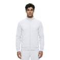 thumbnail image 5 of Natural Uniforms Mens Cool Stretch Zip Up Scrub Jacket (White, Large), 5 of 7