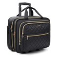 thumbnail image 1 of Bolsa con ruedas BAGSMART para portátil de 15,6 pulgadas, 40 L, negra, 1 of 7