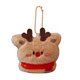 thumbnail image 1 of Adornos de peluche para el árbol de Navidad: pequeños adornos colgantes de peluche con forma de Papá Noel, árbol y corona navideña. Mini peluches suaves para decorar el árbol de Navidad y fiestas., 1 of 7