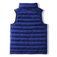 thumbnail image 5 of KAUOD Boys Zip up down Vest High Neck Lightweight Sleeveless Puffer Jackets Quilted Soft Warm Winter Outwear for Kids, 5 of 7