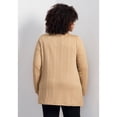thumbnail image 2 of Avenue Women's Plus Size Emily Jacquard Texture Knit Tunic, 2 of 2