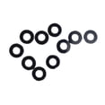 thumbnail image 2 of Almencla 10 Pieces Badminton Grommets Eyelets Universal for Double Single String Holes Nylon Stringing Tools Accessories Rings Washers Black, 2 of 8